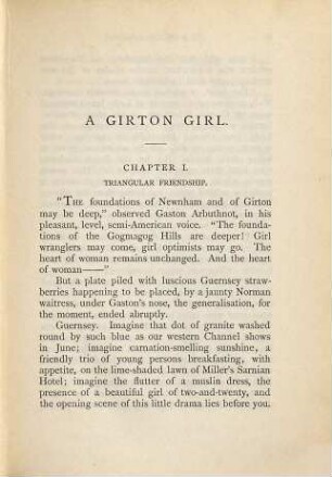 A girton girl, 1