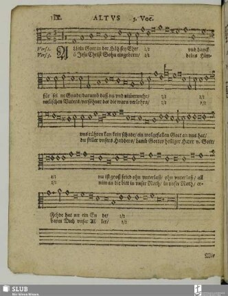 IX. Allein Gott in der Höh sei Ehr