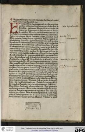 Historia Friderici Imperatoris, sive Chronicon