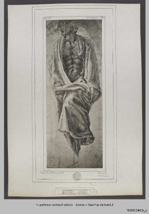Studie einer männlichen Figur