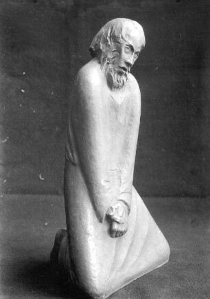 Der Zweifler. Gips; H. 52,3 cm (1931; E. Barlach). Güstrow: Atelierhaus am Inselsee