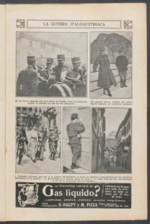 La guerra italoaustriaca - [Ilustración]