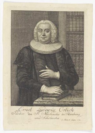 Bildnis des Ernst Ludewig Orlich