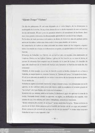 "Djente Tengo" Vizinas!