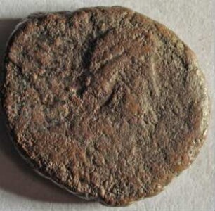 Römische Münze, Nominal Maiorina, Prägeherr Magnus Maximus, Prägeort nicht bestimmbar, Imitation