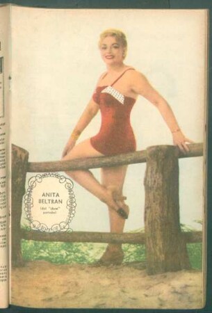 Anita Beltrán (del "show" porteño) - [Fotografía]
