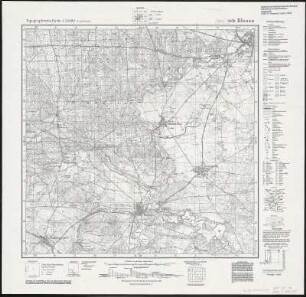 Meßtischblatt 3458 : Blesen, 1944 : Blesen. - Aufn. 1892, hrsg. 1894, bericht. 1944. - 1:25000. - [Berlin]: Reichsamt für Landesaufnahme, 1944. - 1 Kt.