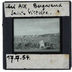 Aix en Provence, Montagne Sainte-Victoire