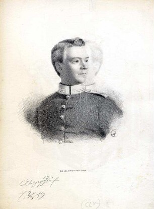 Unbekannter Herr in Uniform