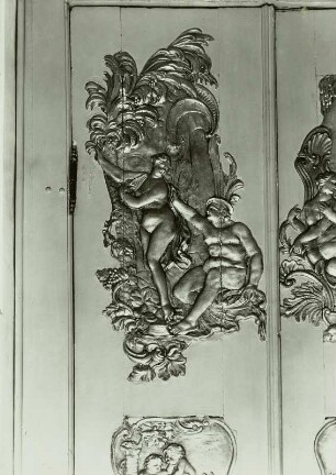 Szene aus den Metamorphosen des Ovid: Apoll und Daphne (?)