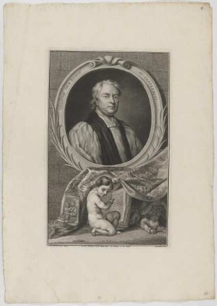 Bildnis des John Tillotson, Erzbischof von Canterbury