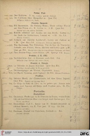Portraits (Nr. 605- 1153)