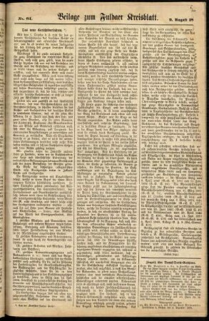 Ausgabe vom Samstag, den 09. August 1879.