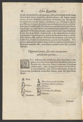 Hippoiatricorum, sive veterinariorum ponderum epitome.