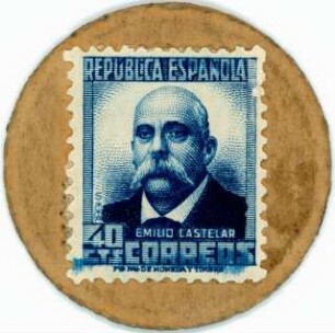 Geldschein, 40 Céntimos, 1938?