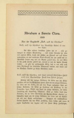 Abraham a Sancta Clara