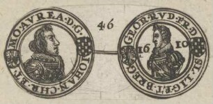 Bildnis des Johann ChristianBildnis des Georg Rudolph