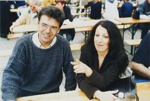 Laszlo Marton und Carmen Francesca Bancin