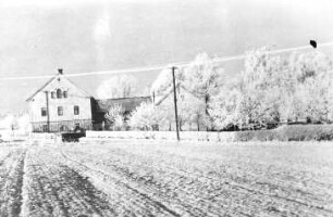 Neschwitz-Weidlitz. Kobanmühle, Weihnachten 1961, Repro (Bildersammlung Pietschmann, Kobanmühle)
