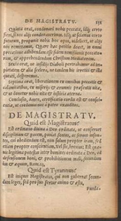 De Magistratu.