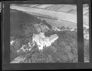Schloss Scharfenberg : Luftbild