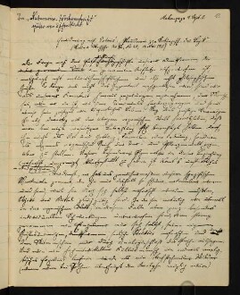 Entwürfe zu Veröffentlichungen über die Tendaguru-Expedition 1911