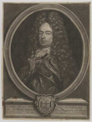 Bildnis des Andreas Lubertus Erbenius de Schönerben