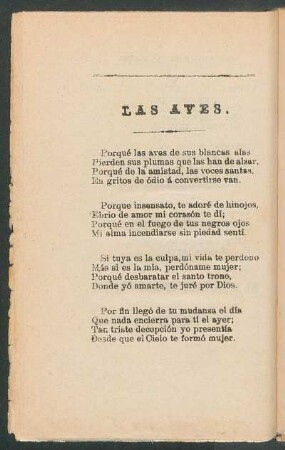 Las aves