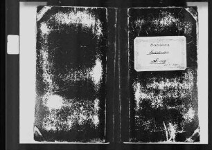 Gondelsheim, evangelische und israelitische Gemeinde: Sterbebuch 1808-1869