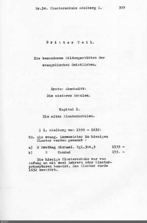 Bildungsstätten der Geistlichkeit
