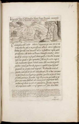Im[m]ensa Dei Celsitudo tam fructuose nusqua[m] operatur, quam in humilima Hominum submissione