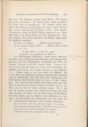 (8.) Ki 1912 = G 234 (C, xxij).