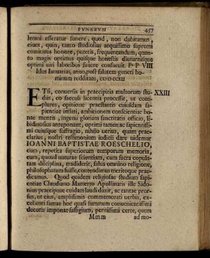 XXIII - XXVII