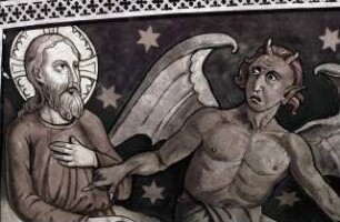 Die Versuchung Christi durch den Teufel
