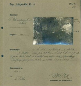Foto von Le Peat im Gemeindewald Urbach (Luftbild)