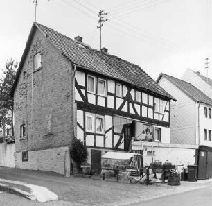 Fachwerkwohnhaus; Gedern, Hintergasse 10, Hintergasse 12