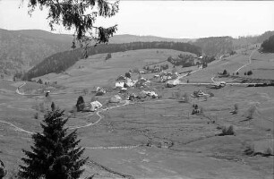 Blick auf Todtmoos-Strick von der Passhöhe