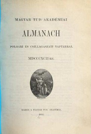 Almanach. 1892