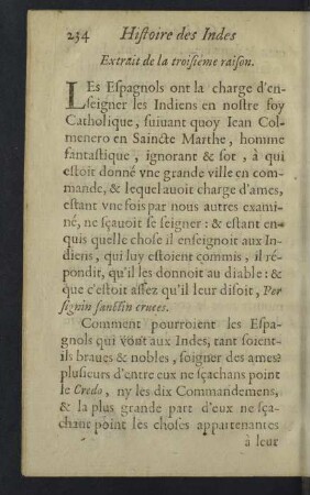 Extrait de la troisième raison.