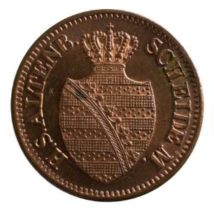 Münze, Pfennig, 1852