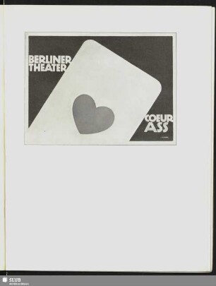 Berliner Theater: Coeur Ass