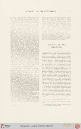 Account of the Expedition