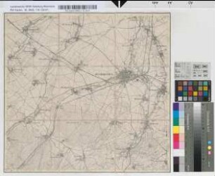 [Topographische Karte 1 : 25.000 (Meßtischblätter): Nördliche Rheinprovinz und angrenzende Gebiete]. 3095, [5306] Euskirchen 50°36' - 24°20' F. Hauptvertrieb d. Karten de. Kgl. Landesaufnahme. R. Eisenschmidt, Verlagsbuchhandlung. Berlin NW., Dorotheenstr. 70a. Im deutschen Offiziersverein (Bl. 9, 15, 16 ohne Angabe)