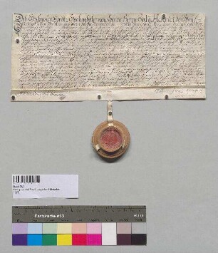 Berchtesgadener Leibgedingsbrief des Georg Grändl für die gleichnamige Sölde zu Kemating [welches?].; S: Stift Berchtesgaden