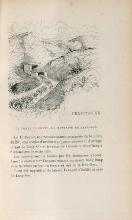 Chapitre XX. La porte de Chine, la retraite de Lang-Son