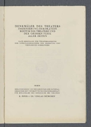 7. Mappe: Theater und Garten
