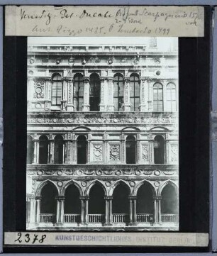 Venedig, Dogenpalast : Ostfront, Detail