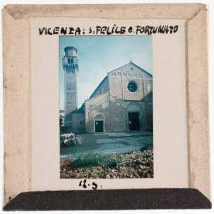 Vicenza: San Felice e Fortunato (Foto 1944)