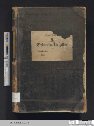 Geburtsregister Stadt Frankfurt (Oder) 1884, Urkunde 476-959