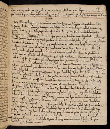 211r-211v, Cum animus mihi praefagiret meus, residuum collationis ad Papam ...